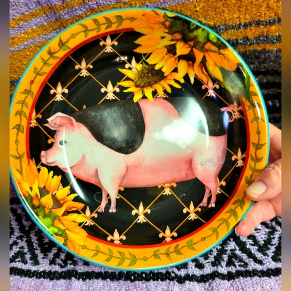 🛒🛍️💥Gently used Nancy M. Meek certified international ceramic hand painted - Picture 1 of 7